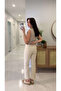 Zr Wita Beige Cropped Leg Slim Fit Jeans - 3