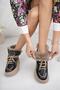 11188 Black Furry Women's Boots - 2
