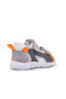 Samba Double Velcro Air Mesh Detailed Genuine Leather Baby Boy Sandals Gray - 3