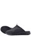 Medical Genuine Leather Black Comfort Sports Slippers - 7