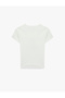 Slim Fit Cotton Lu Short Sleeve Crew Neck Dog Printed T-Shirt - 4
