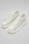 Gage Casual White Sneakers High Sole Shoes - 5