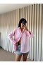 Plain Oversized Shirt - Pink