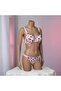 Kiss Padded Underwire Lip Patterned Bra Set-Kiss Bra Set - 2