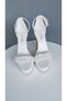 Women's Ecru 13 cm Platform Evening Dress Shoes - 7