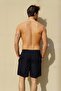 Men's Long Sea Shorts C12203 Black - 4