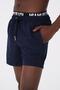 Men's boxer swim shorts 240 navy blue - 4