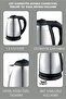 Stainless Steel Kettle Water Heater 1.8 L - 2