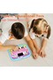 Kids Multifunction Early Educational Learning LED Tablet with Light and Music-Blue - 4