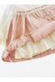 Girl's Lace Top Tulle Lined Powder Dress - 3