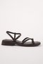 Holi̇day Gold Metal Detailed Adjustable Flip Flop K Belt I Flat Women's Sandals - 7