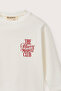 The Magical Club Ecru Printed Long Sleeve Tshirt - 4
