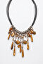 قلادة كاراميل داملا من الأكريليك - 3