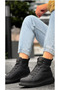 High Sole Shoes B-080 Black (Black Sole) - 3