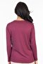 New Model 2024 Embroidered Round Neck Lycra Mother Combed Cotton Blouse 6450 - 5