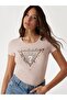 Animalier triangle logo T-shirt - 2