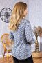 New Model High Quality Middle Age Mother Combed Cotton Blouse 6515 - 5