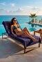 "Cotton Muslin Fabric Beach Towel – 75X200 cm Quick Dry Beach & Sea Towel''