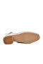 Beige Women's Heeled Shoes - 5