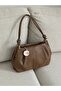 knot-detail strap medium size beige women's shoulder bag width 35 height 20 - 2
