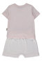 Ri̇bana Shorts Pajama Set 2-Piece (Happy Animal) Pink - 2