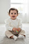 Woven Pants 2-Piece Set (Stylish) Beige - 4