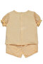 Woven Shorts 2-Piece Set (Lovely Flowers) Yellow - 2