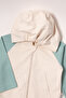 Two-Strap Hooded Cardigan 3-Piece Set (in the Sea) Beige - 4