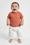 Muslin Pants 2-Piece Set (Funny Crab) Orange - 5