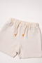 Pique Shorts 2-Piece Set (Dino) Beige - 4