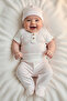 Ri̇bana Body Set 3-Piece (Happy Animal) Pink - 4