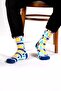 Square Patterned Socks