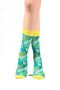 Lime Patterned Socks - 2