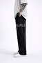Baggy Unisex 2 Thread Combed Cotton Black Straight Leg m Transitional Sweatpants - 4