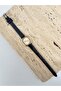 Athena Gold Yellow Watch Black Leather Band