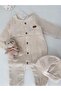 welcome baby newborn gift box set baby clothes muslin knit blanket romper - 4