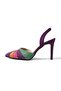 Valentina Multi-Color Open-Back Women's Heeled Shoes - 8