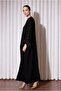 Sovena Bat Sleeve Dress 5354 Black - 5