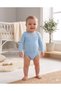 Coppa Baby Long Sleeve 5-Piece Baby Bodysuit 100% Cotton Basic Baby Bodysuit with Cotton Snaps Newborn 0-24 Months Pink