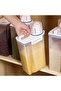 4-Piece Rice And Cereal Storage Container With Measuring Cup Set - 3