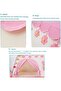 Children's Play Tent - Folding Play House for Kids (Pink) - 4