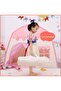 Children's Play Tent - Folding Play House for Kids (Pink) - 3
