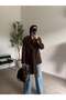 Coffee Shawl Blazer Jacket - 3