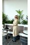 Women's Long Belted 4-Button Trench Coat – Water-Repellent Fabric - 2