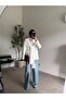 Ecru Shawl Blazer Jacket - 5