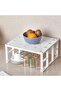 Cabinet Organizer Shelf Plate Cup Rack Metal Shelf - 4