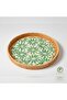 Neva Handmade Rattan Tray 35 cm – Natural Wicker Presentation Tray, Bohemian Decorative Serving Tray - 2