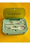 Sefer Taşi 304 Steel 2 Compartments 16 cm 22,5 cm Lockable Lid Green - 3