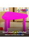 Adjustable Height Kids Plastic Table, Triangular Activity Study Table for Kindergarten Playroom - 5