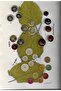 Polyester Button 45 Size 28 mm - 6